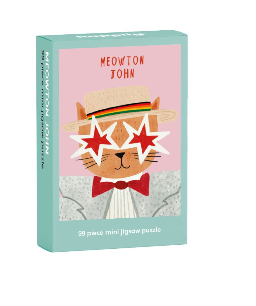 MEOWTON JOHN 99 PIECE MINI JIGSAW PUZZLE