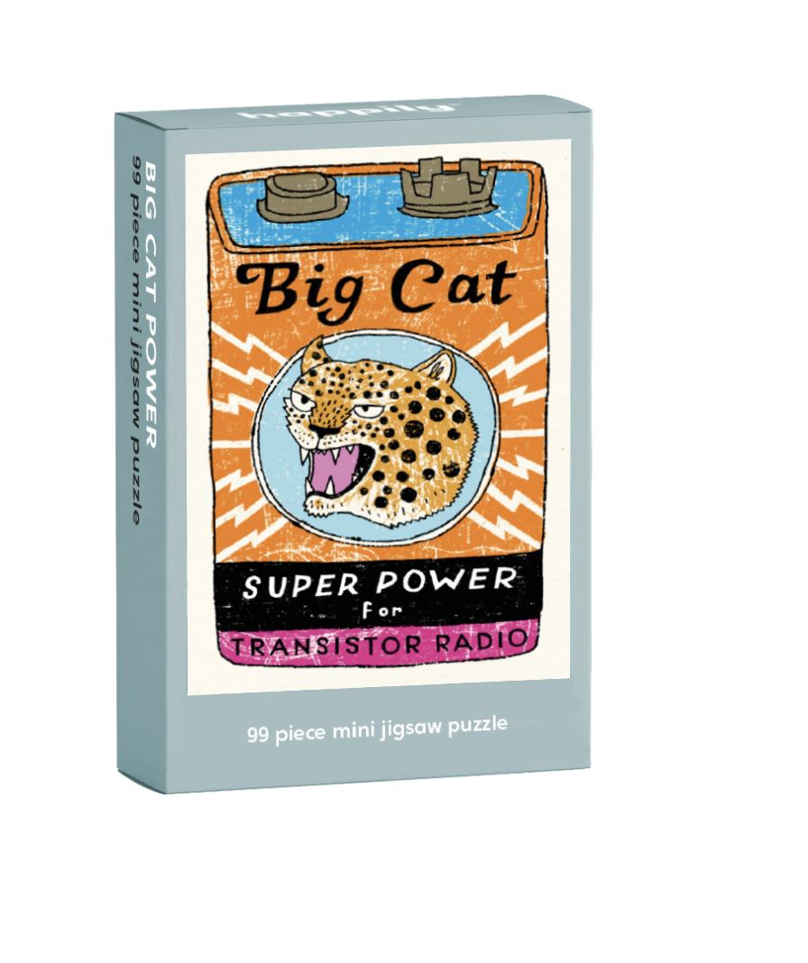 BIG CAT POWER 99 PIECE MINI JIGSAW PUZZLE