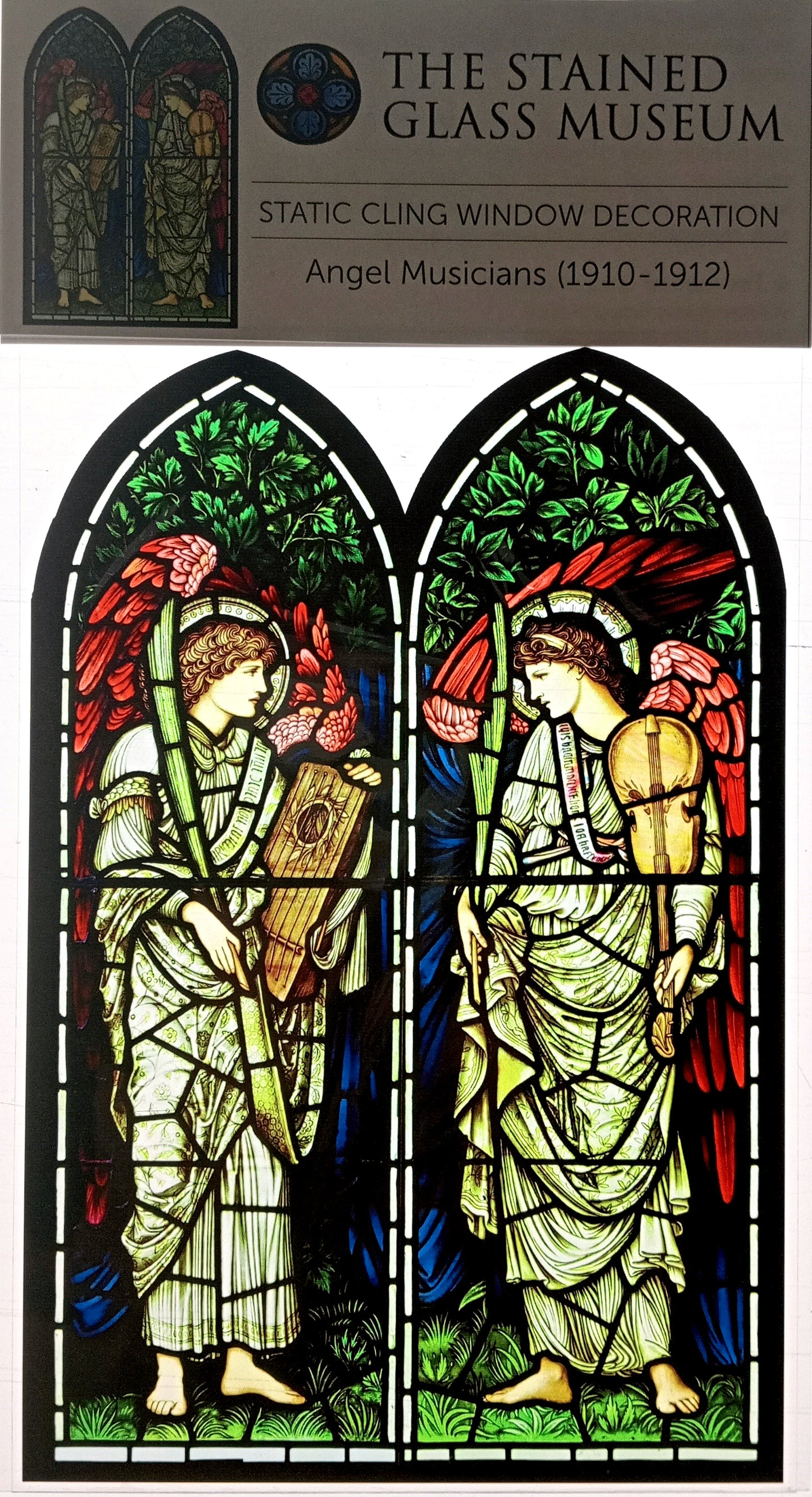 Angel Musicians Window Transfer