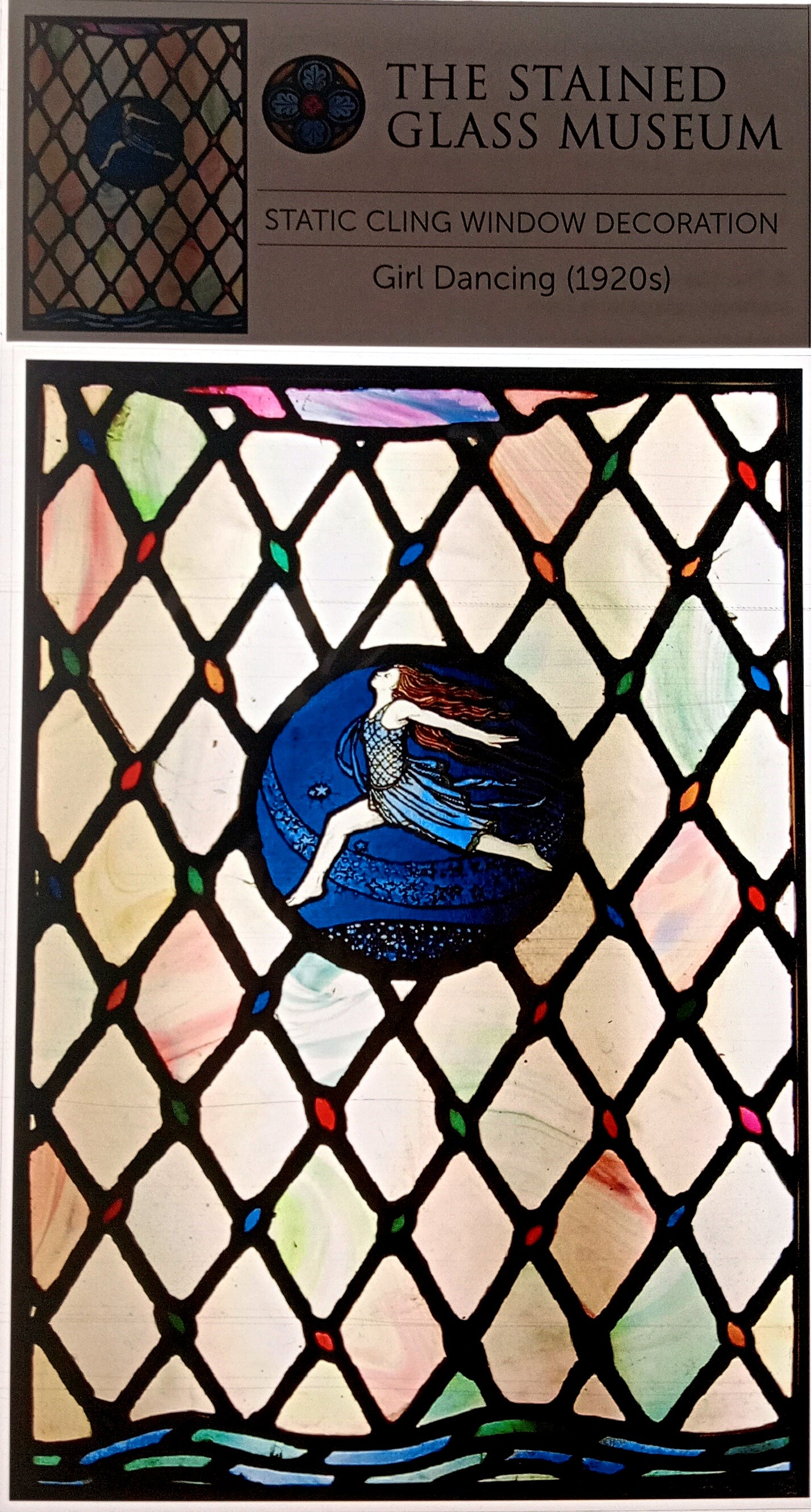 Girl Dancing Window Transfer