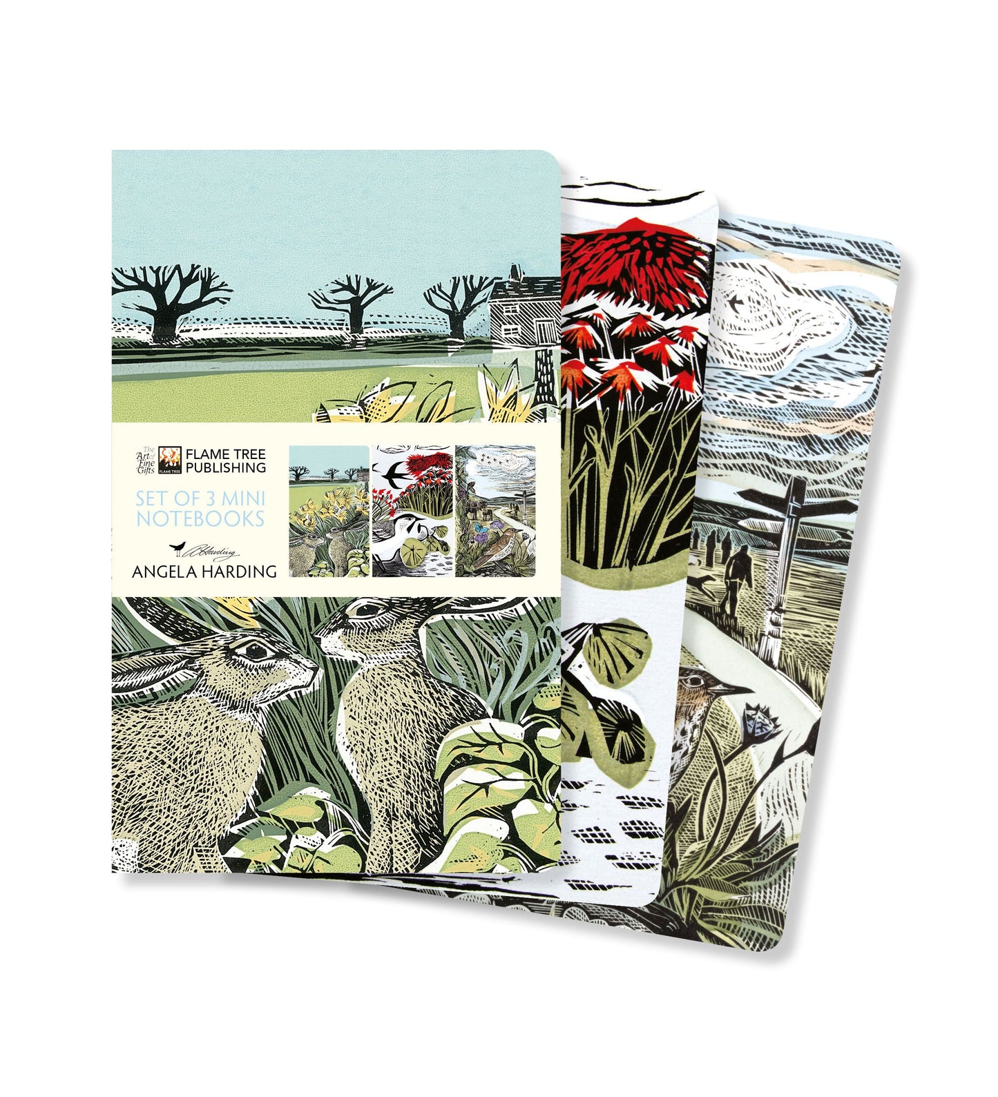 ANGELA HARDING LANDSCAPES SET OF 3 MINI NOTEBOOKS (PB)