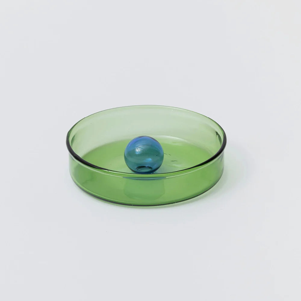 Small Bubble Dish Green/Blue
