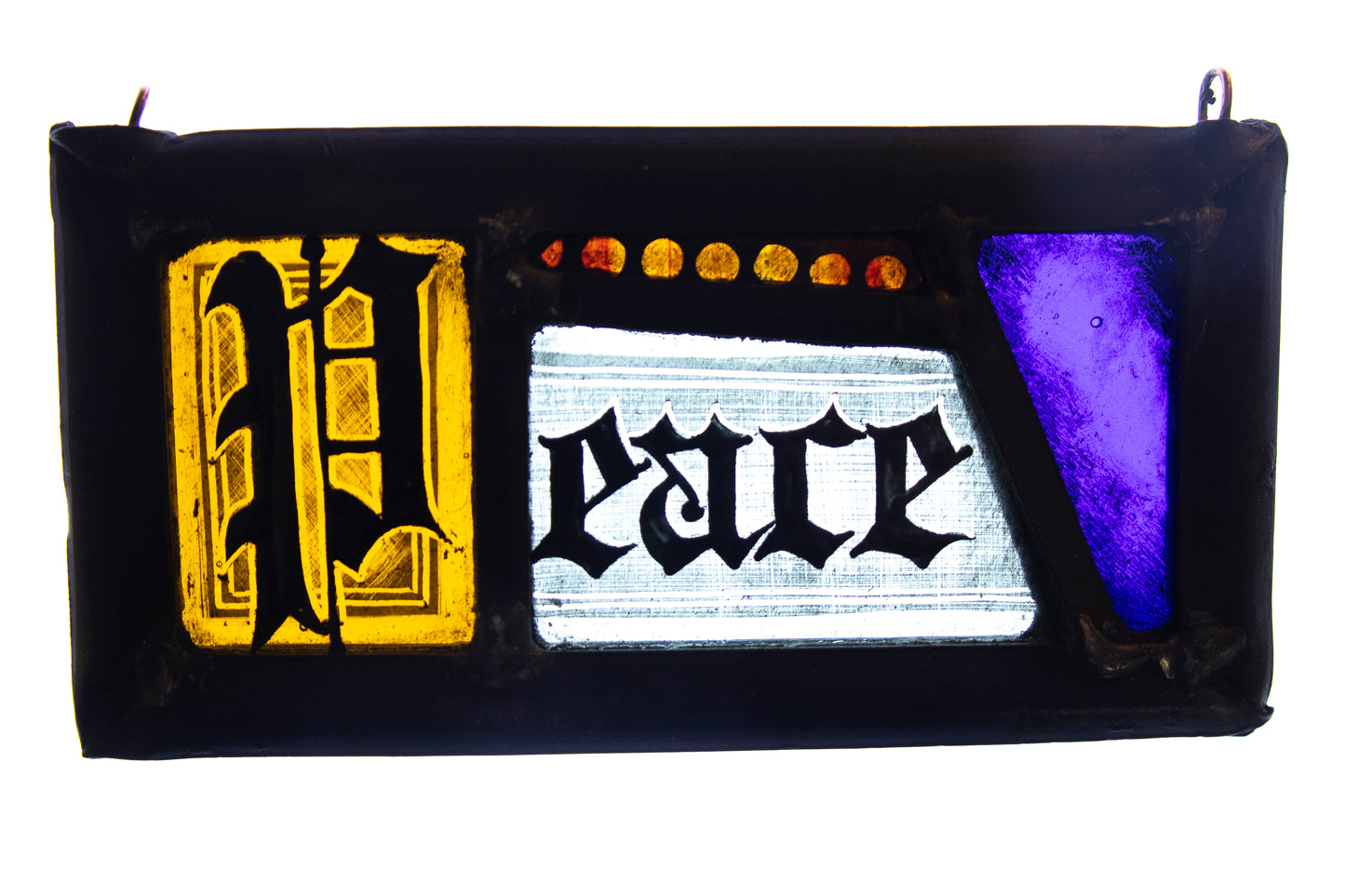 Half square panel - Peace