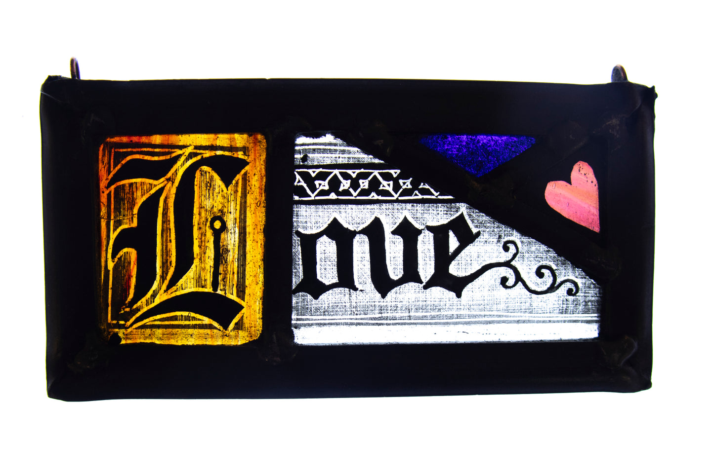 Half square panel - Love