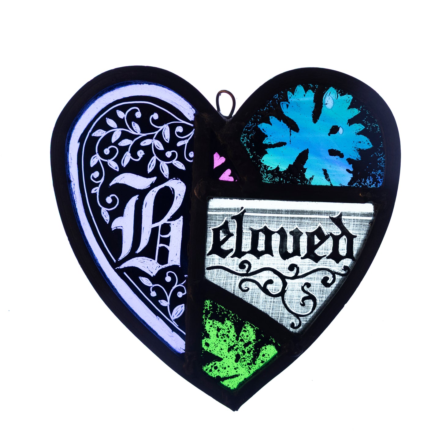 Beloved (heart panel)