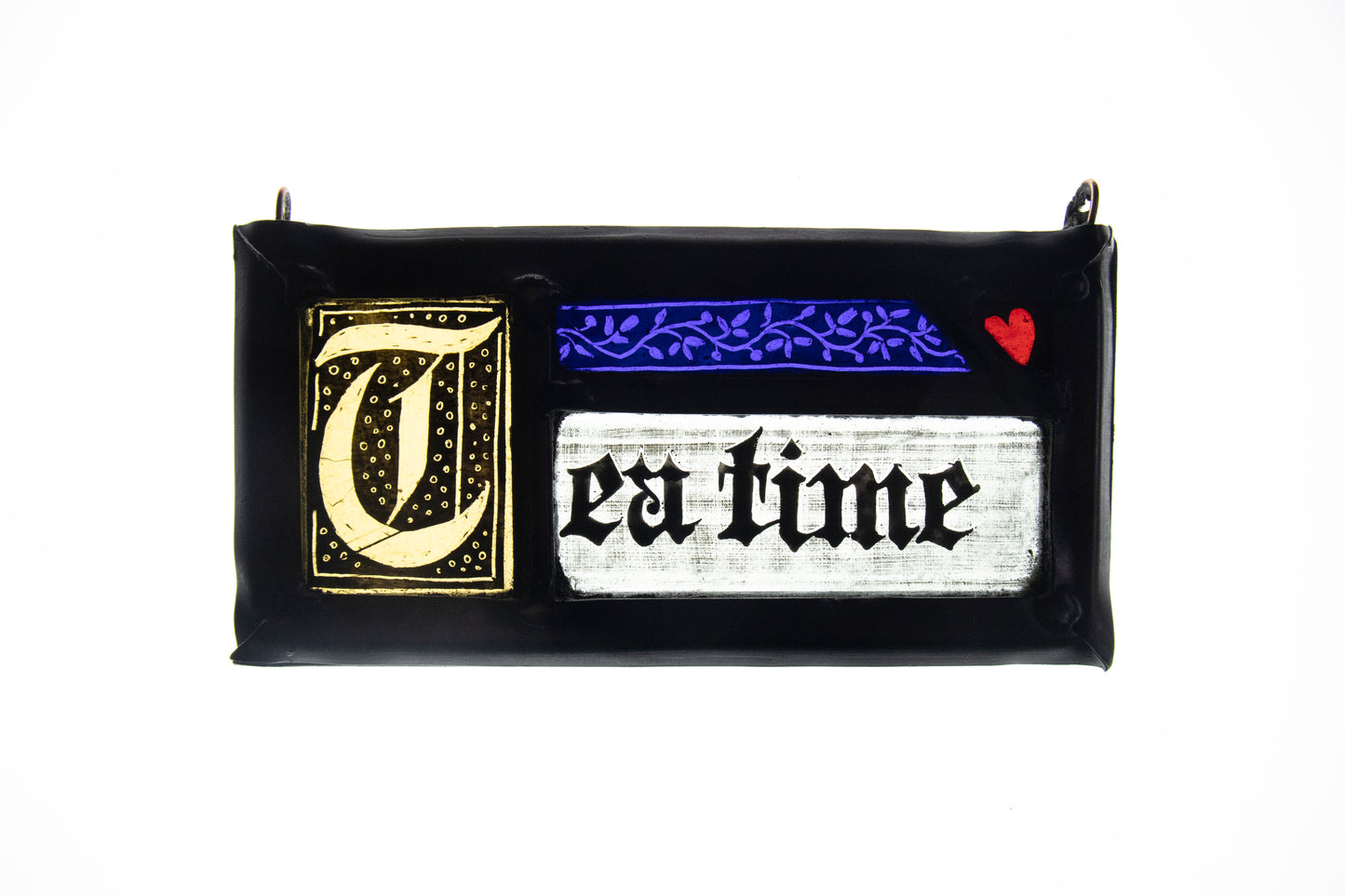 Half Square Jumble Panel - Tea time