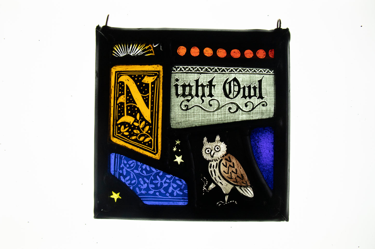 Square Jumble Panel - Night Owl