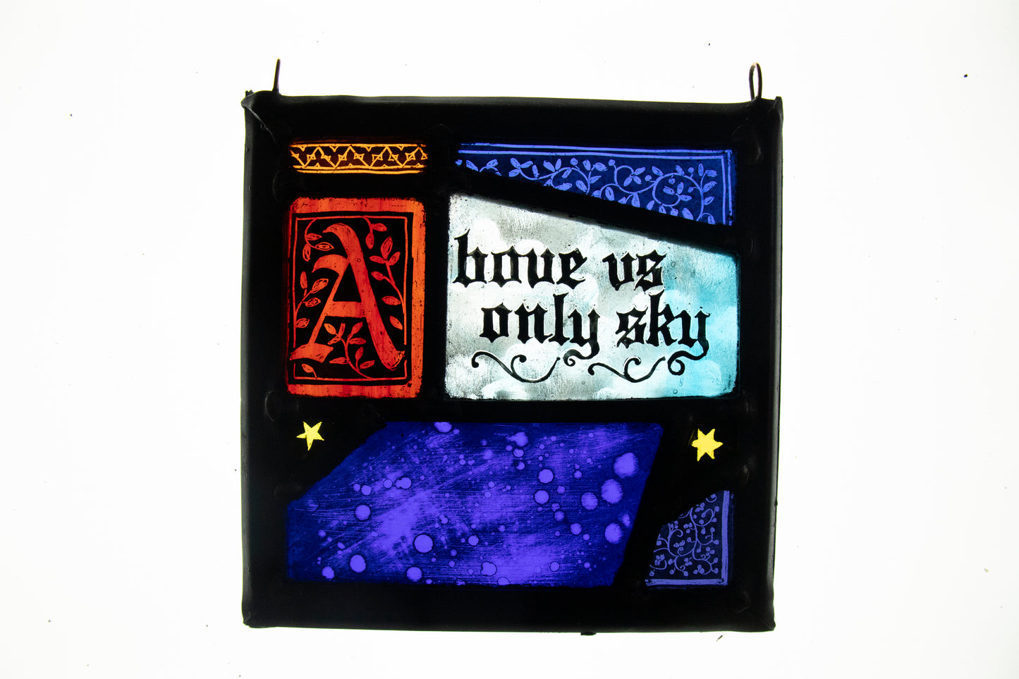 Square Jumble Panel - Above Us Only Sky