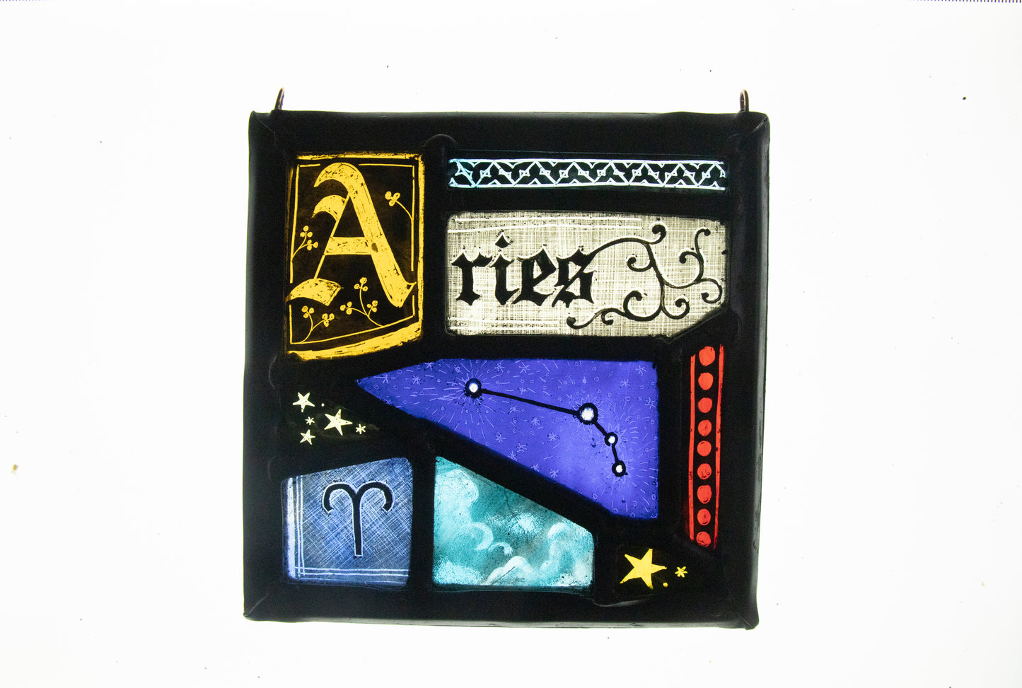 Zodiac Jumble Panel - Aries