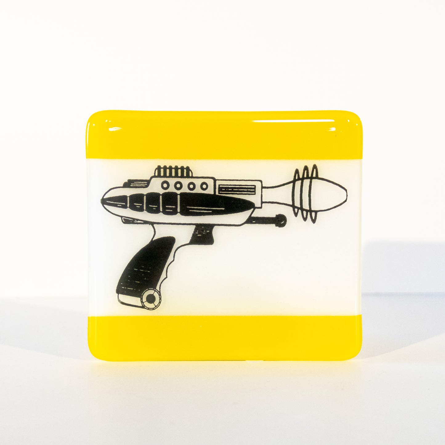 Ray Gun Coaster - yellow