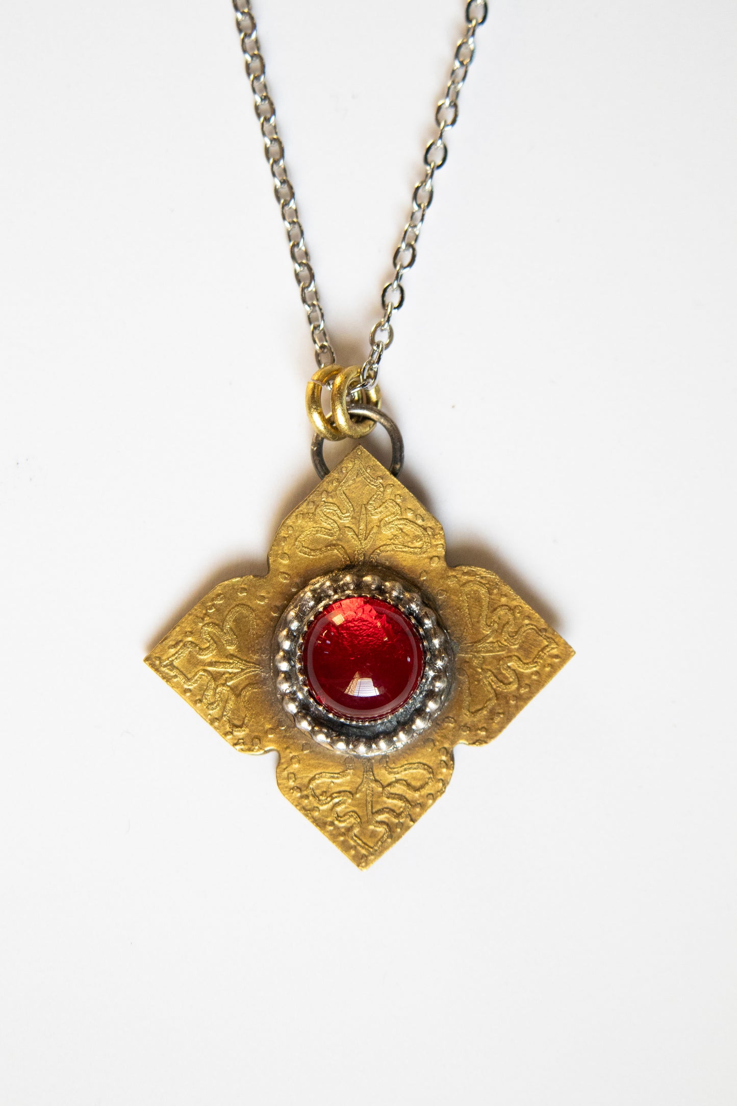 Red Pendant Necklace