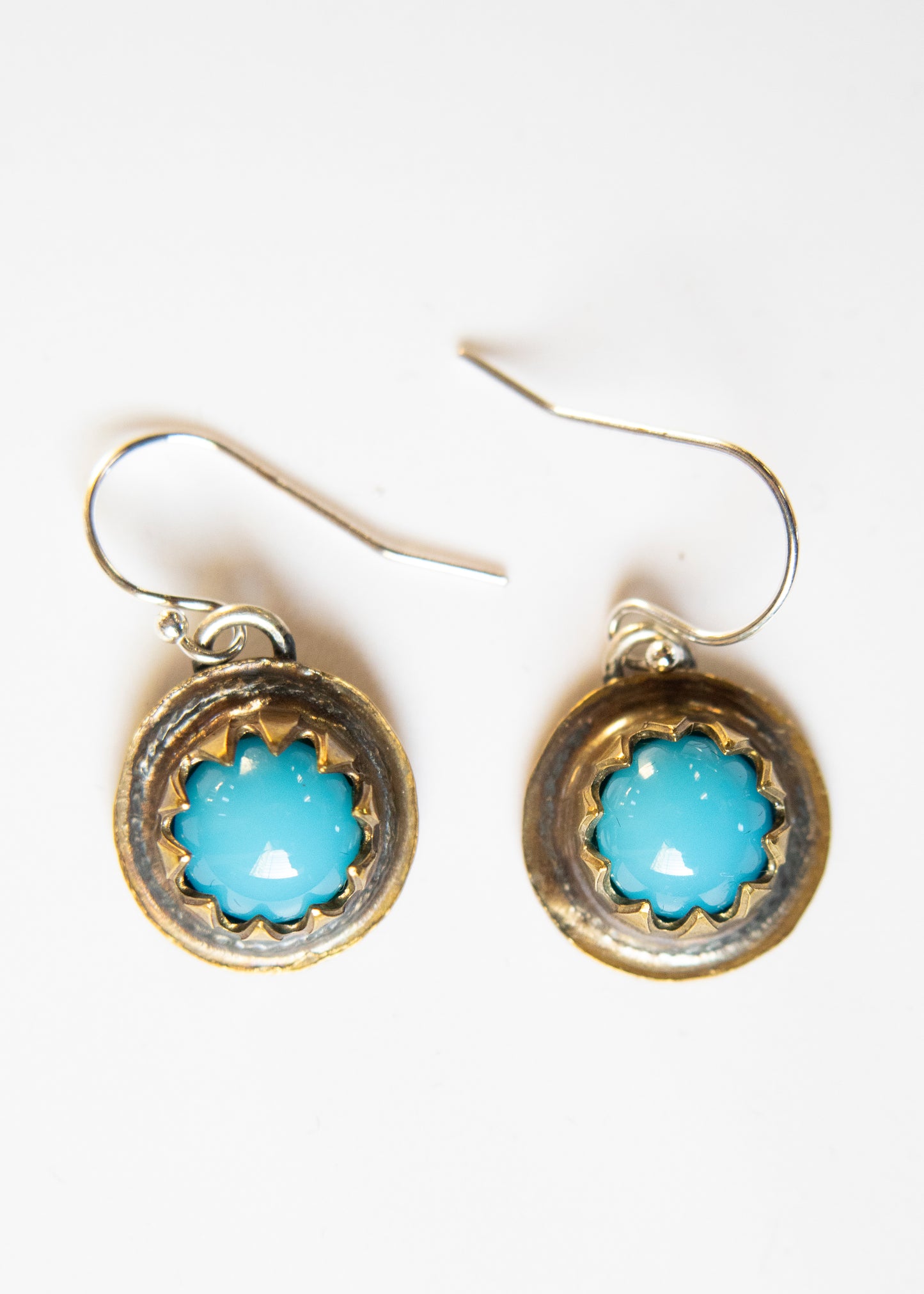 Pale Green Drop Earrings