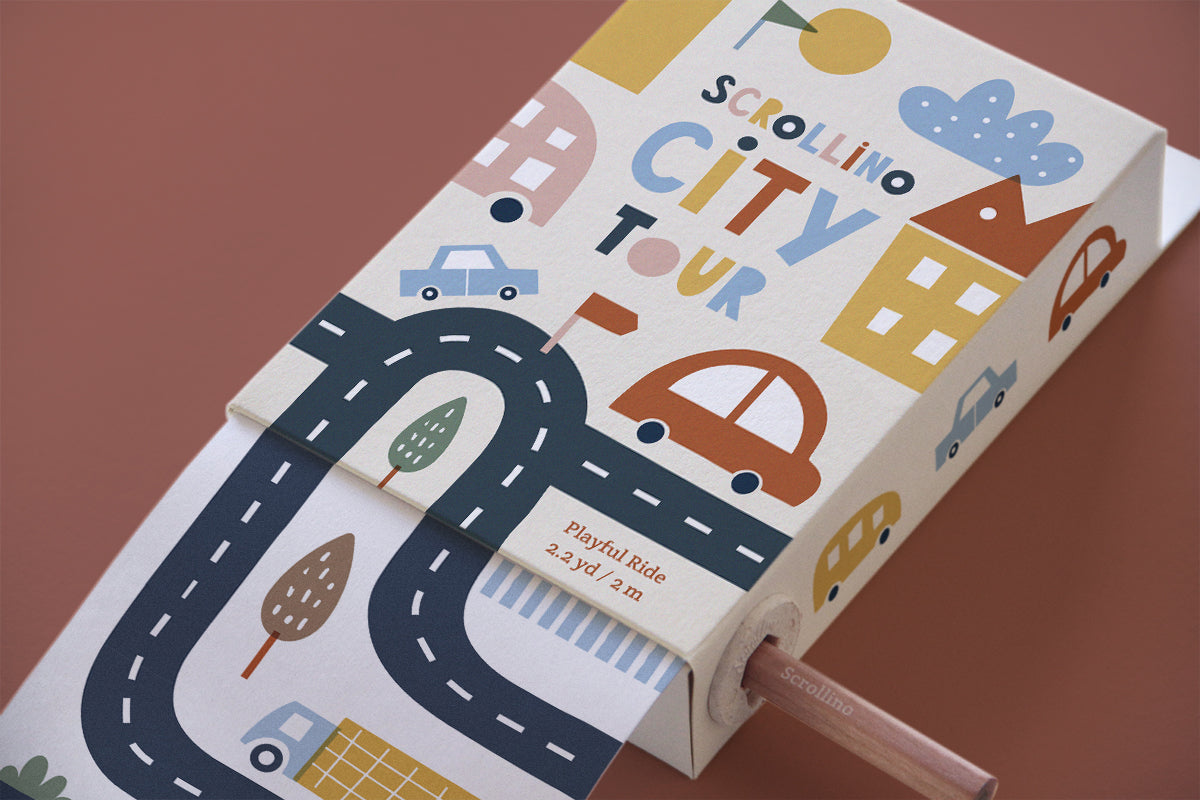 Scrollino Activity Book - City Tour