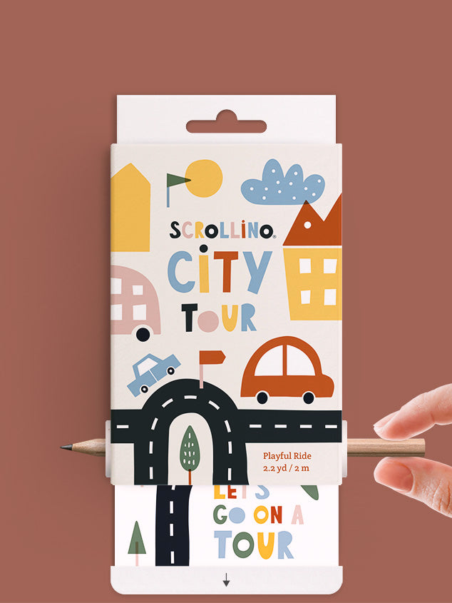 Scrollino Activity Book - City Tour