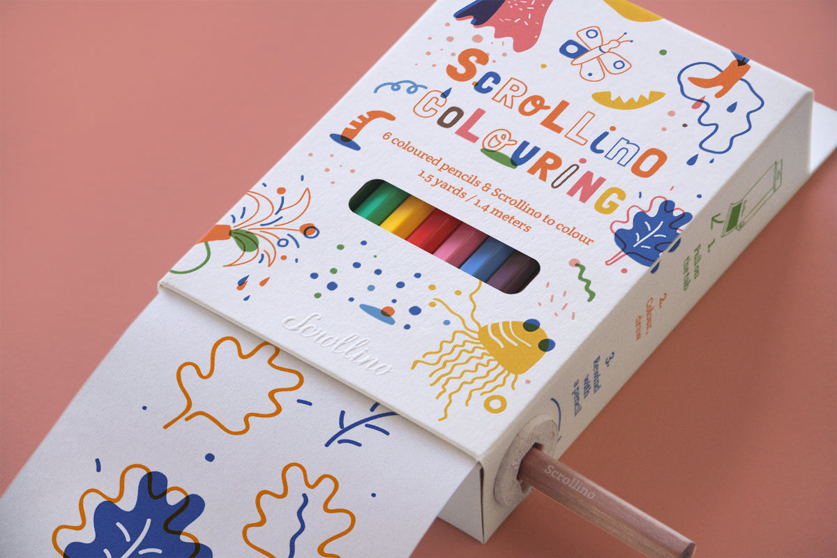 Scrollino Activity Book - Colouring