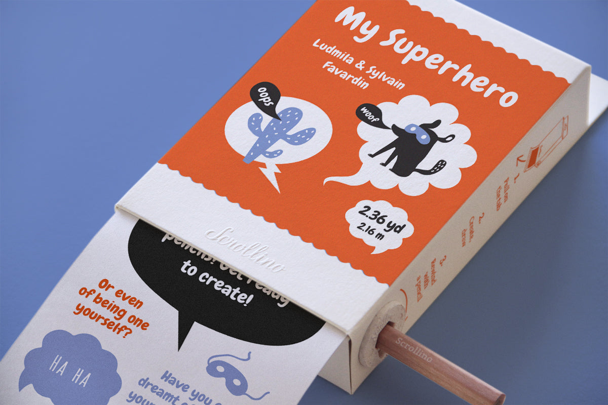 Scrollino Activity Book - My Superhero