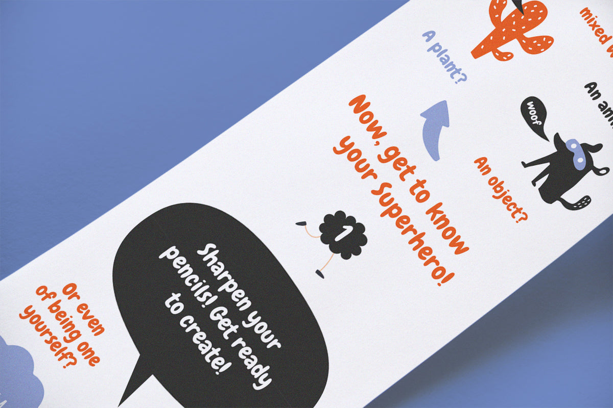 Scrollino Activity Book - My Superhero