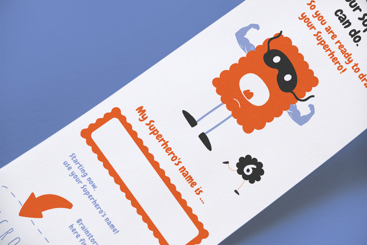 Scrollino Activity Book - My Superhero