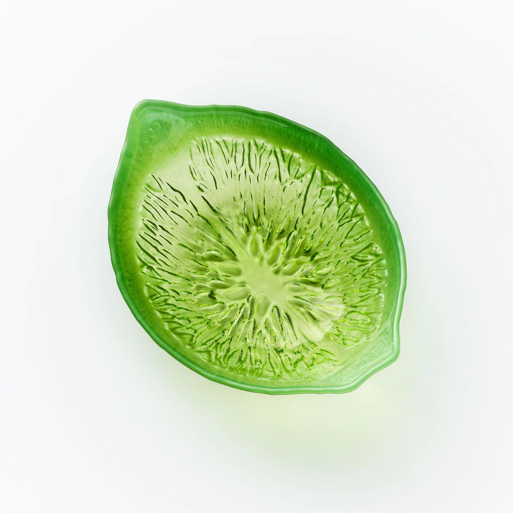 Lime Glass Bowl