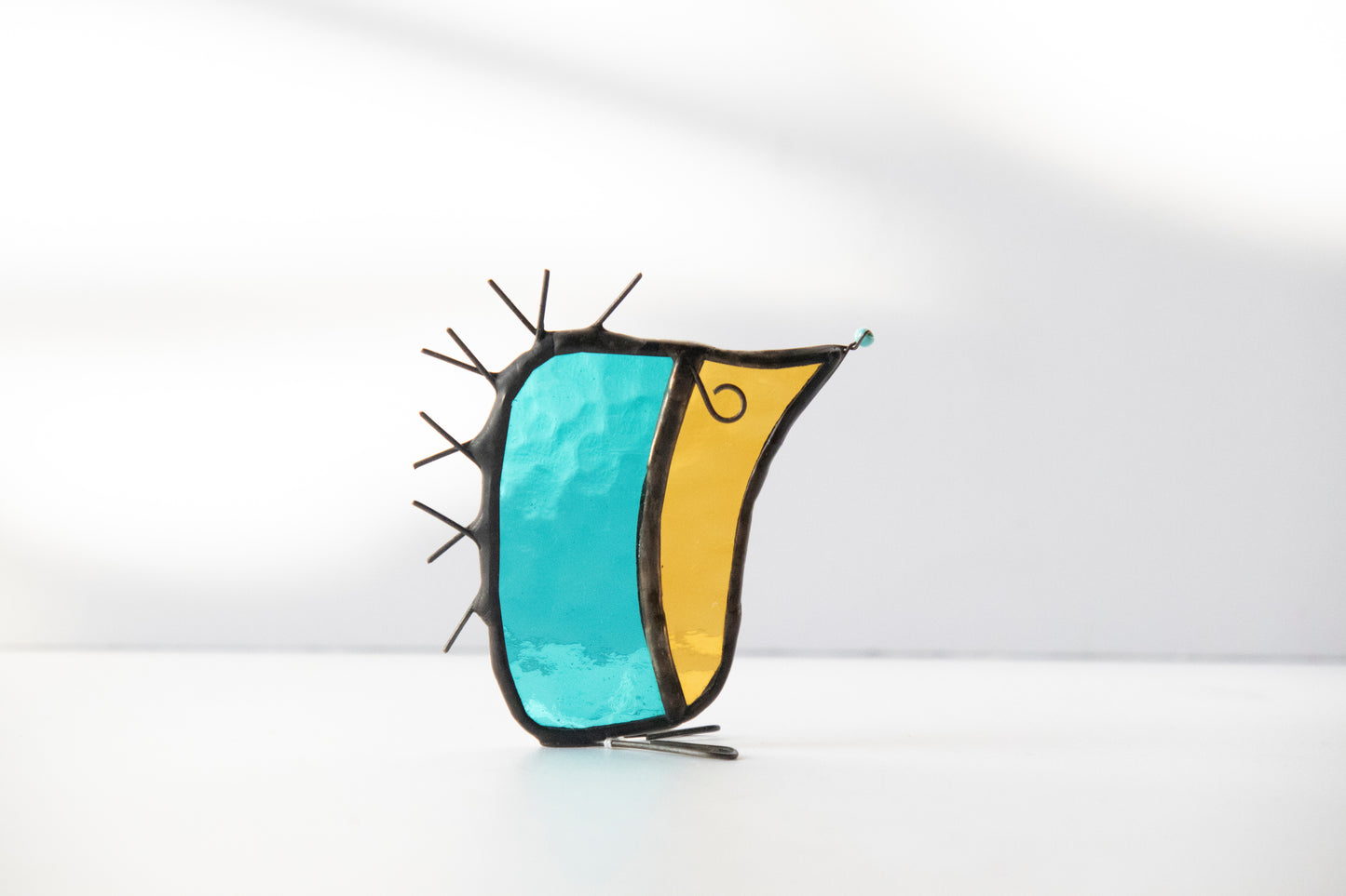 Hedgehog Glass Suncatcher