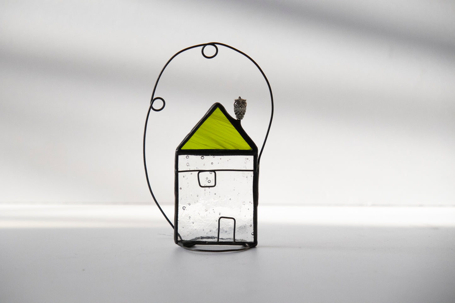 House - Glass Suncatcher