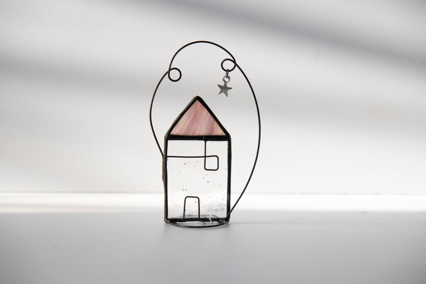 House - Glass Suncatcher