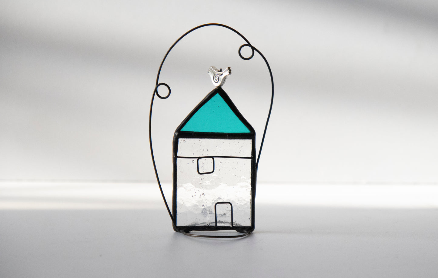 House - Glass Suncatcher