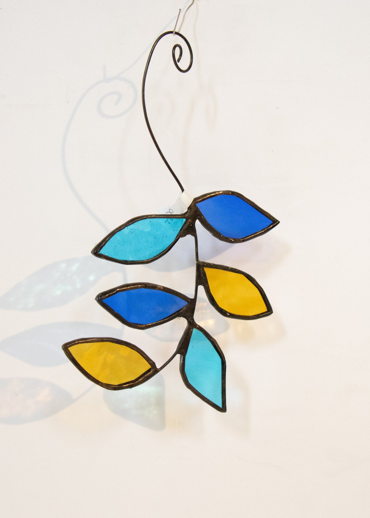 Six Leaves Hanging Suncatcher