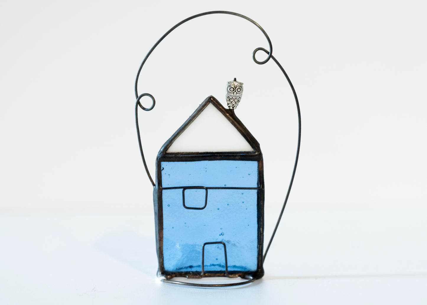 House - Glass Suncatcher