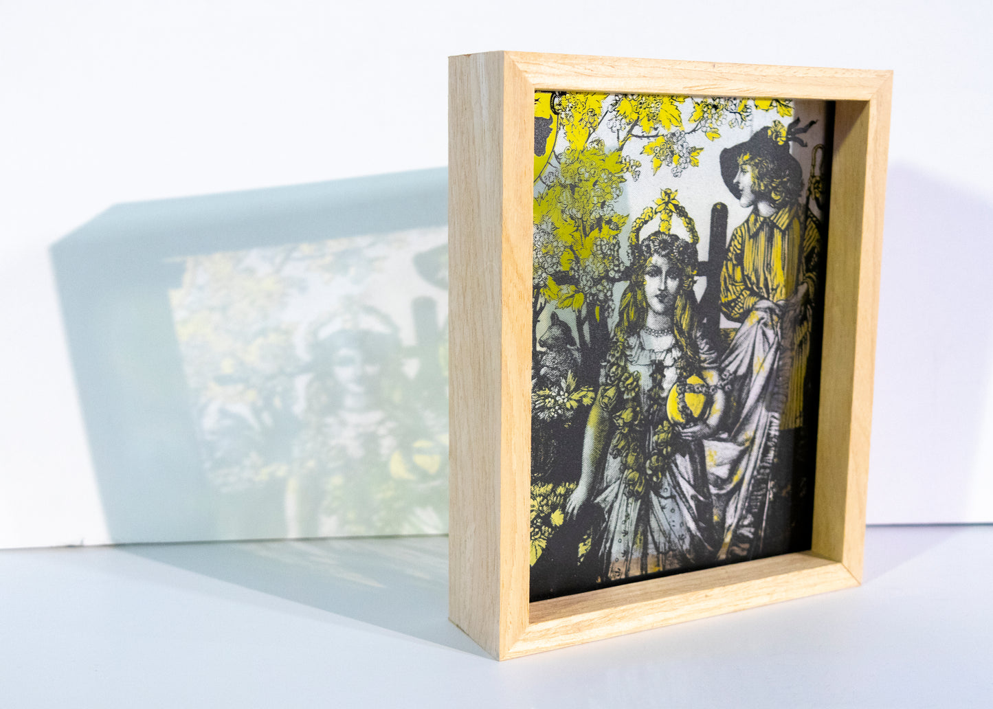 The May Queen - Screen Printed Glass
