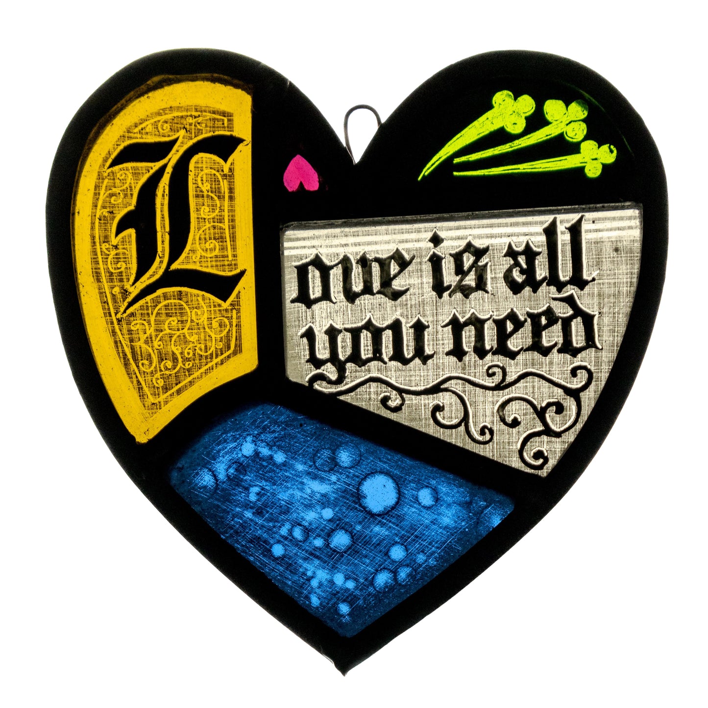 Jumble Panel - heart