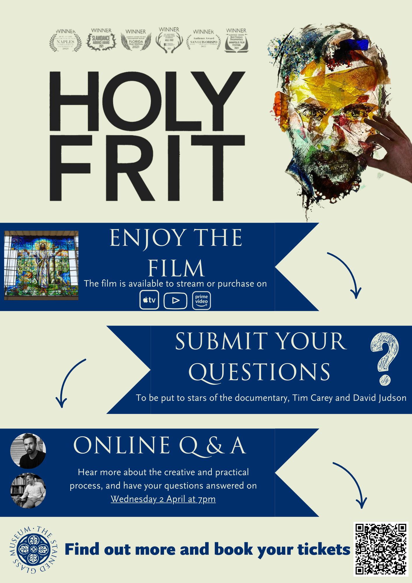 Holy Frit: Online Q&A with David Judson and Tim Carey on Wednesday 2 April 2025