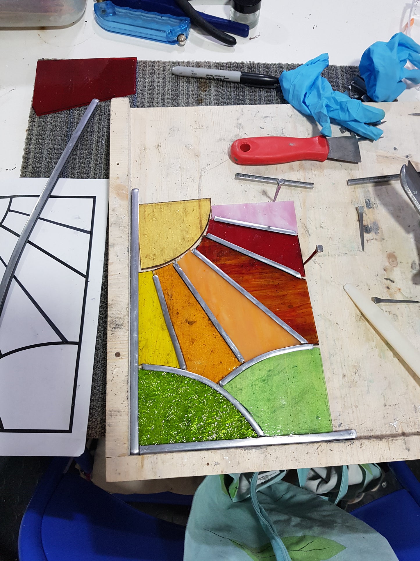 Leading & Glazing Workshop with Will Burrows