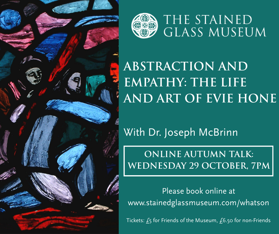 Abstraction and Empathy: the Life and Art of Evie Hone with Dr. Joseph McBrinn on Wednesday 29 October 2025
