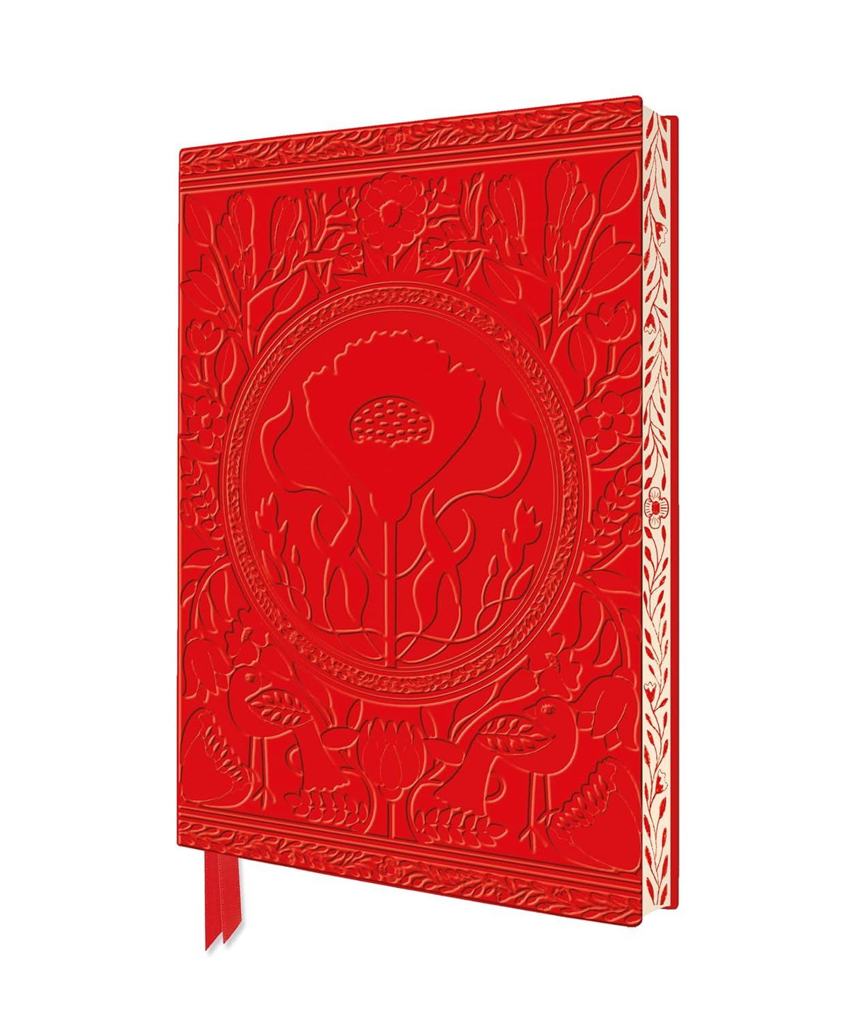 NINA PACE FLORAL ARTISAN ART RULED A5 NOTEBOOK (HB)