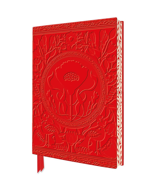 NINA PACE FLORAL ARTISAN ART RULED A5 NOTEBOOK (HB)