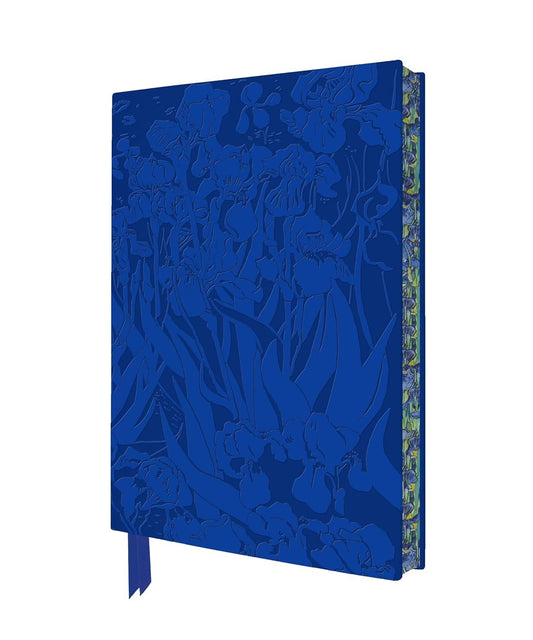 VINCENT VAN GOGH IRISES ARTISAN ART RULED A5 NOTEBOOK (HB)