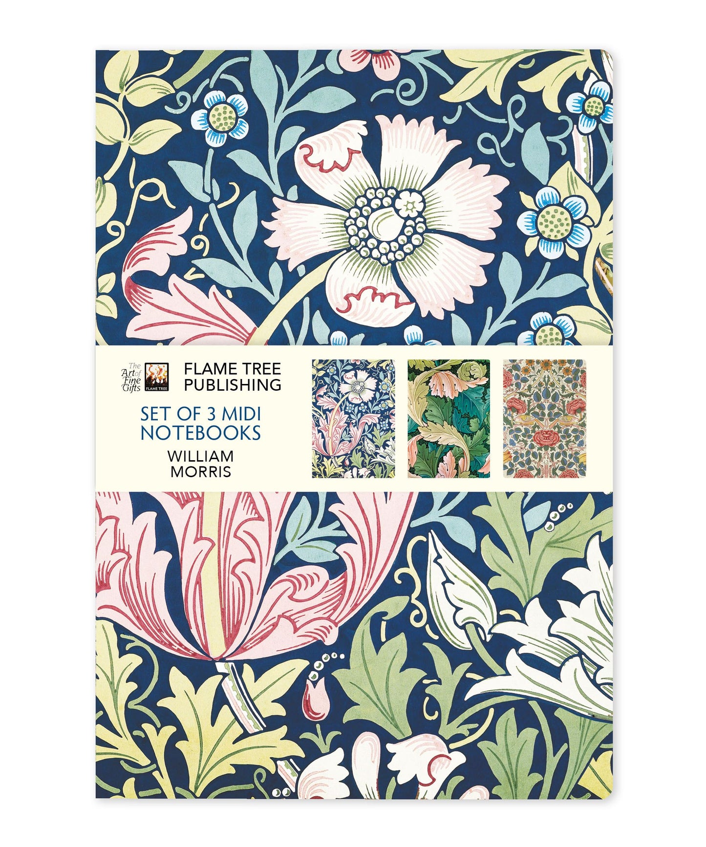 William Morris Midi Notebook Set