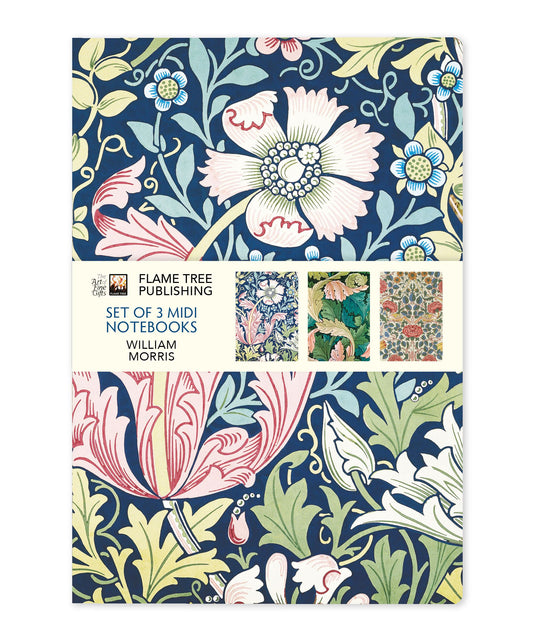 William Morris Midi Notebook Set