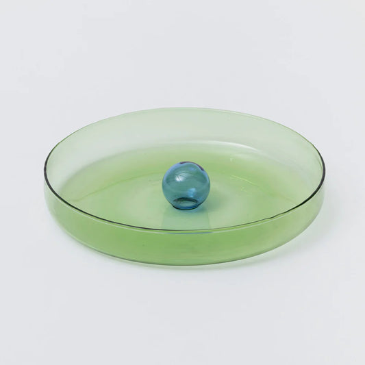 Medium Bubble Dish Green/Blue