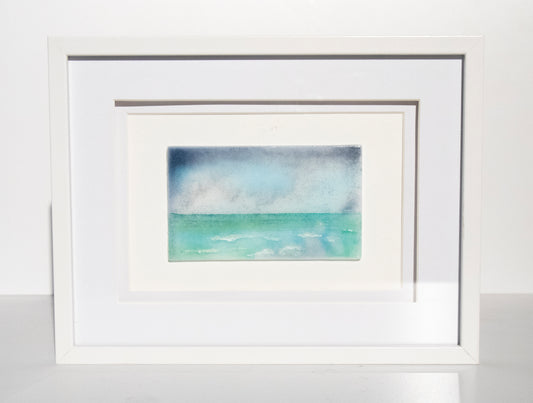 Fused Glass Seascape