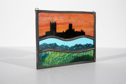 Stained Glass Landscape featuring Ely Cathedral