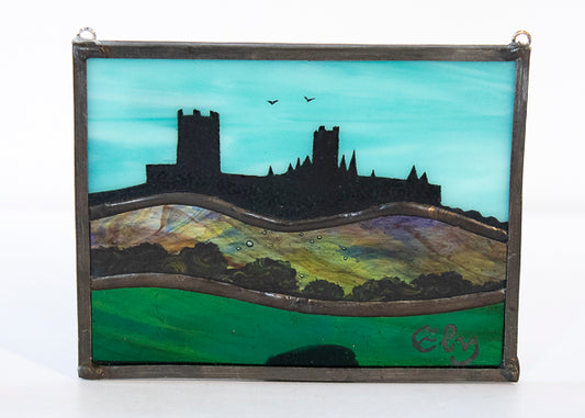 Stained Glass Landscape featuring Ely Cathedral
