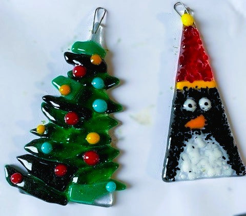Christmas Family Glass Fusing