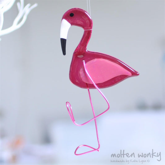 Molten Wonky Flamingo