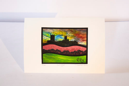A5 Ely Twilight Print 5/100