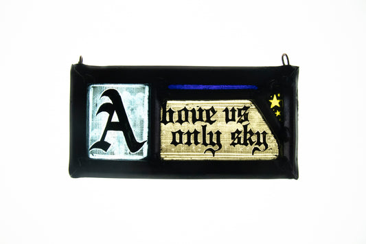 Half Square Jumble Panel - Above us only sky