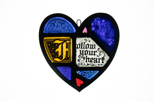 Heart Jumble Panel - follow your heart