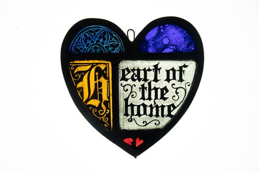 Heart Jumble Panel - heart of the home