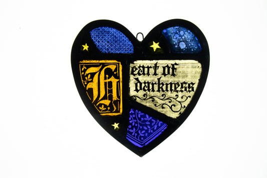 Heart Jumble Panel - heart of darkness